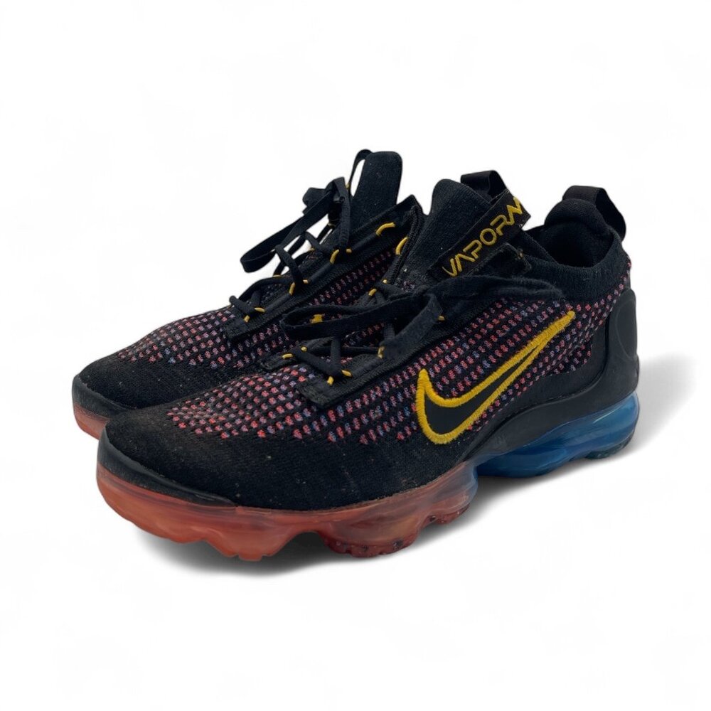 Nike Air Vapormax 2021 Flyknit Gradient Black DV2198-001 GS Size 6.5Y/ Women 8 - Picture 3 of 7